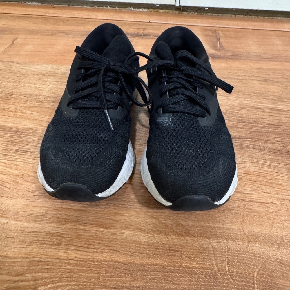 Nike black and white flyknit odyssey sneakers​​